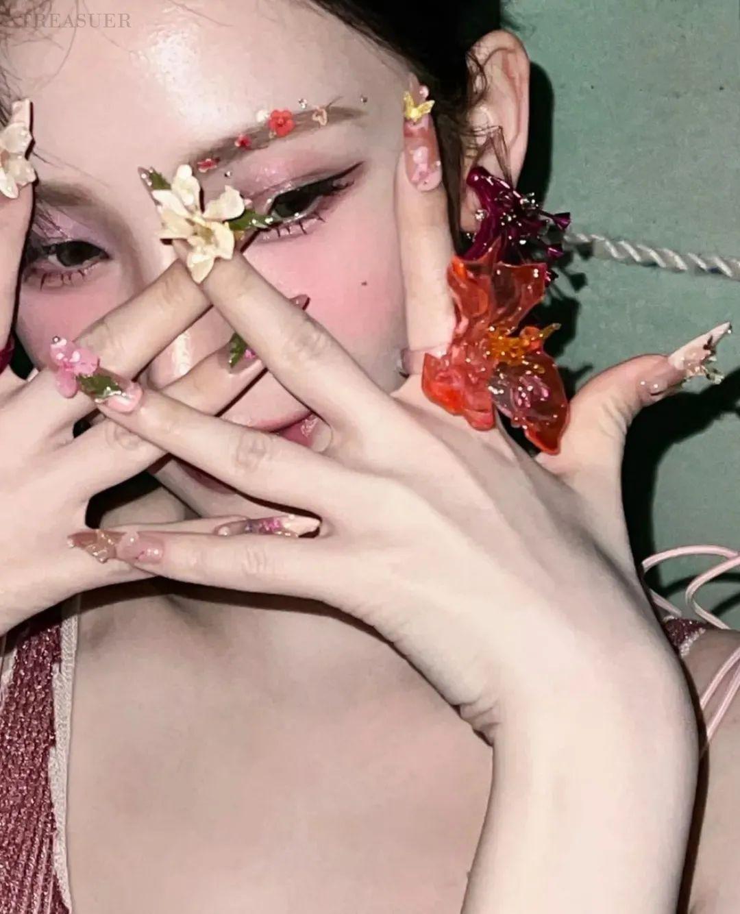 100款巨好看的春夏美甲!显白显手长,短甲也能做!