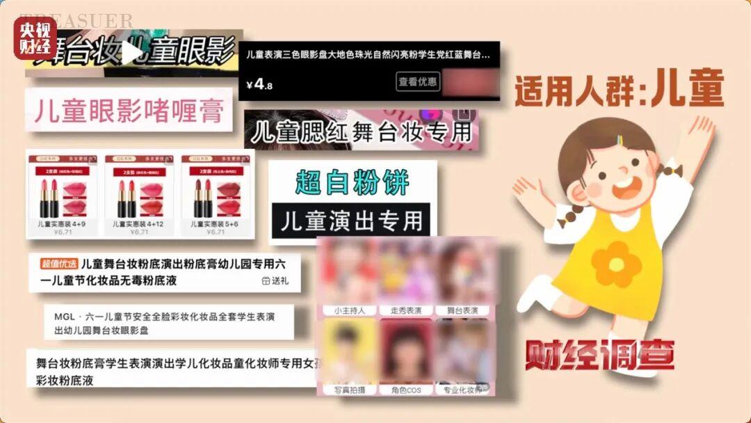 你买的“儿童化妆品”,可能儿童禁用